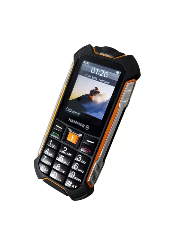 HAMMER POWER IP68 LTE TELEFON PANCERNY WODOODPORNY WYTRZYMAŁY