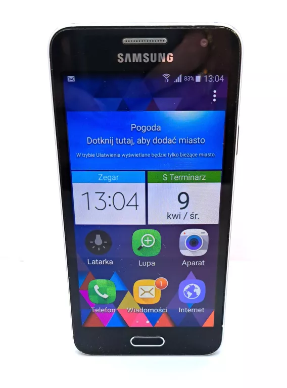 SMARTFON SAMSUNG GALAXY A3 1,5 GB / 16 GB 4G (LTE) NIEBIESKI + ŁADOWARKA !