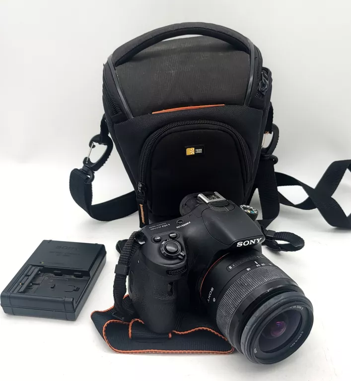 LUSTRZANKA SONY ALFA A58 + OBIEKTYW 18-55MM ŁAD+TORBA+SD 32 GB