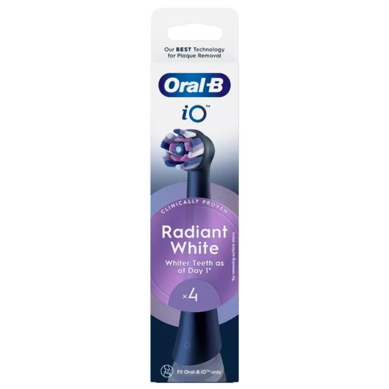 KOŃCÓWKI ORAL-B IO RADIANT WHITE