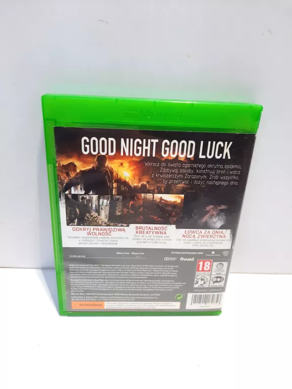 DYING LIGHT XBOX ONE