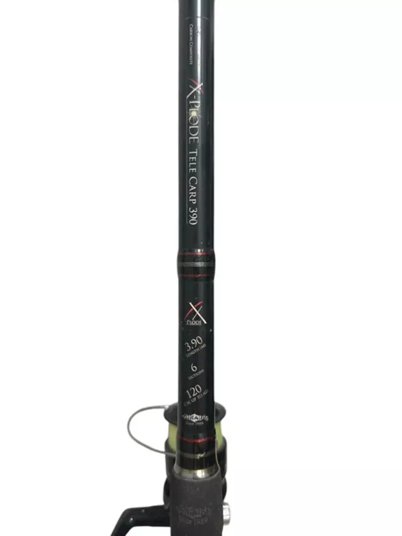 WĘDKA MIKADO X PLODE CARP 3,90 M 120 G Z KOŁOWROTKIEM MISTRAL HORNET 40RD