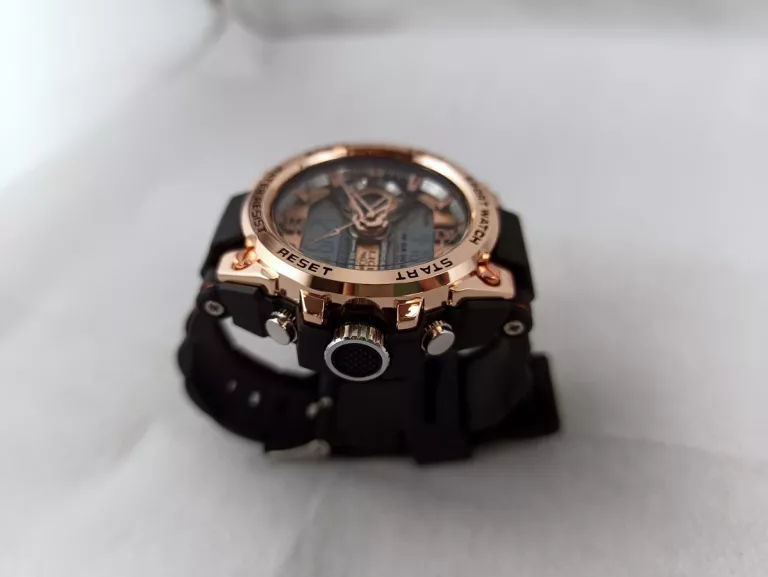 MĘSKI ZEGAREK ANALOGOWO-CYFROWY SPORT WATCH LIGE