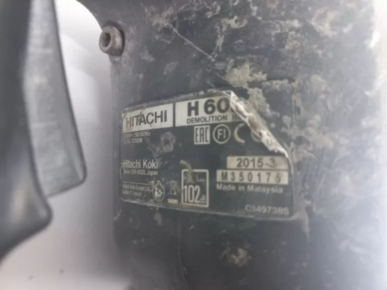 MŁOT HIKOKI H60MC + WALIZKA + DŁUTA # PREFEROWANY ODBIÓR OSOBISTY!!