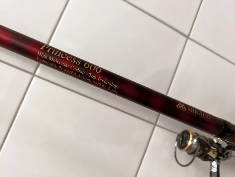 WĘDKA MIKADO BOLONKA PRINCESS BOLOGNESE 600 DO 20G + KOŁOWROTEK KFB 2000