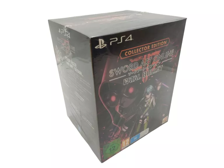 GRA PS4 SWORD ART ONLINE FATAL BULLET COLLECTOR EDITION FOLIA!