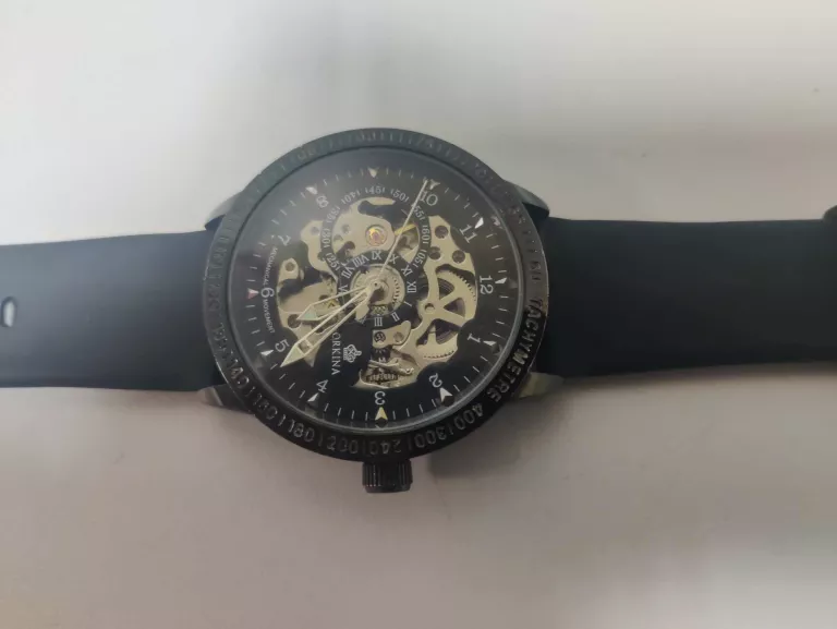 ZEGAREK MĘSKI Z OTWARTYM MECHANIZMEM ORKINA