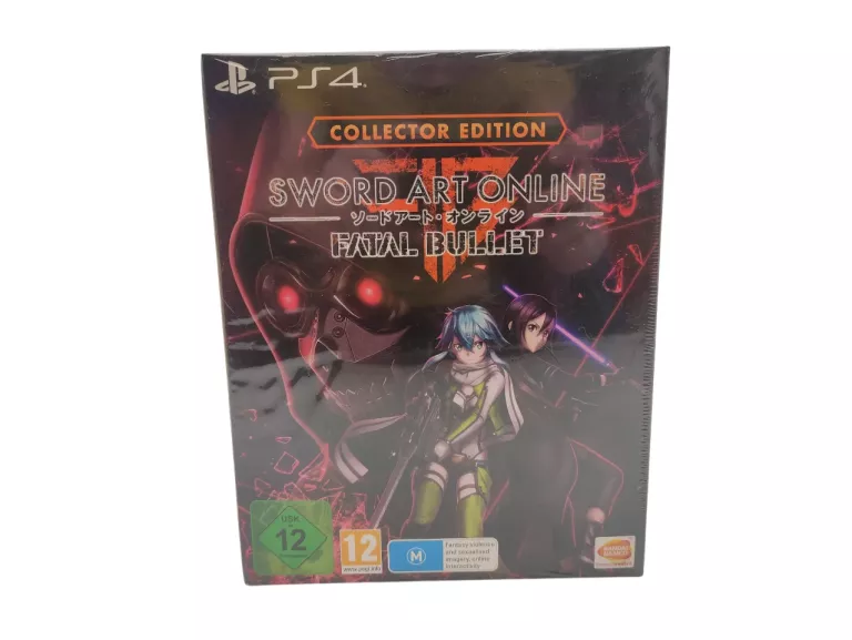 GRA PS4 SWORD ART ONLINE FATAL BULLET COLLECTOR EDITION FOLIA!