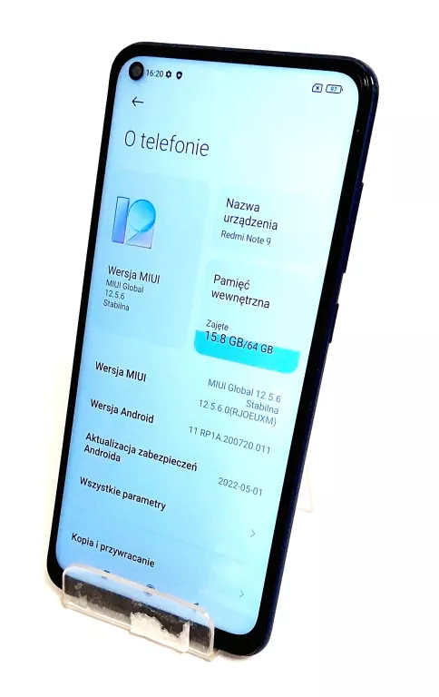 TELEFON XIAOMI REDMI NOTE 9 3/64GB + ETUI