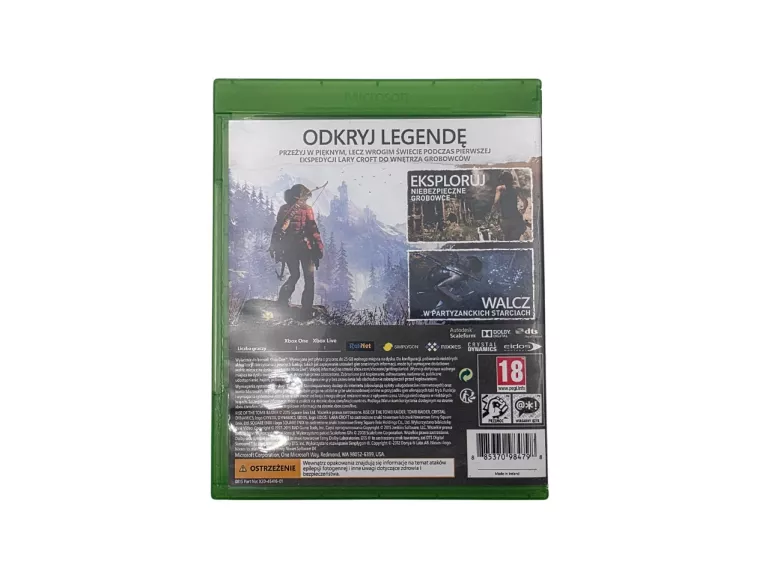 GRA RISE OF THE TOMB RIDER XBOX ONE