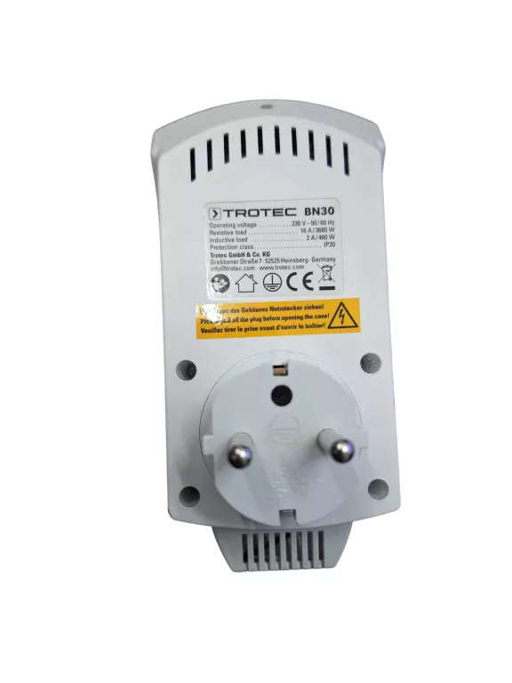 TERMOSTAT DO GNIAZDKA TROTEC BN30