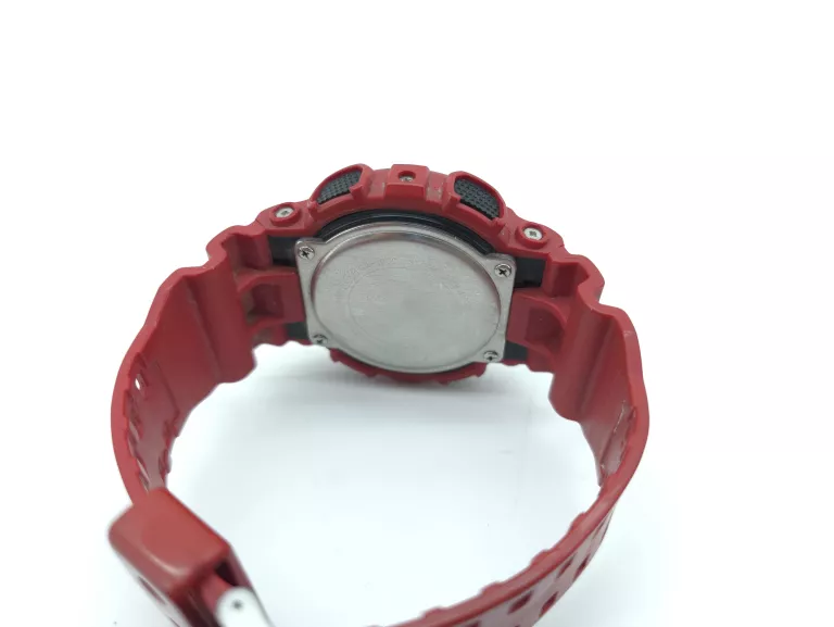 ZEGAREK CASIO G-SHOCK GA-100C CZERWONY