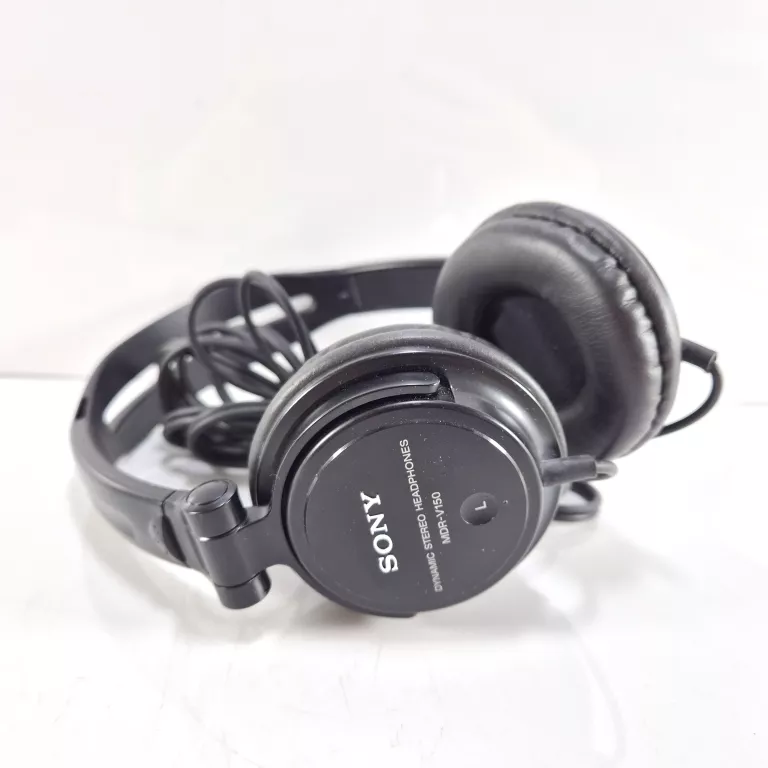 SŁUCHAWKI NAUSZNE SONY MDR-V150 BLACK #IGŁA