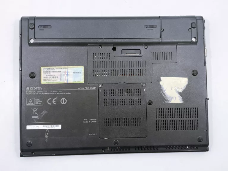 LAPTOP SONY VAIO PCG-6W2M + ZASILACZ // OPIS
