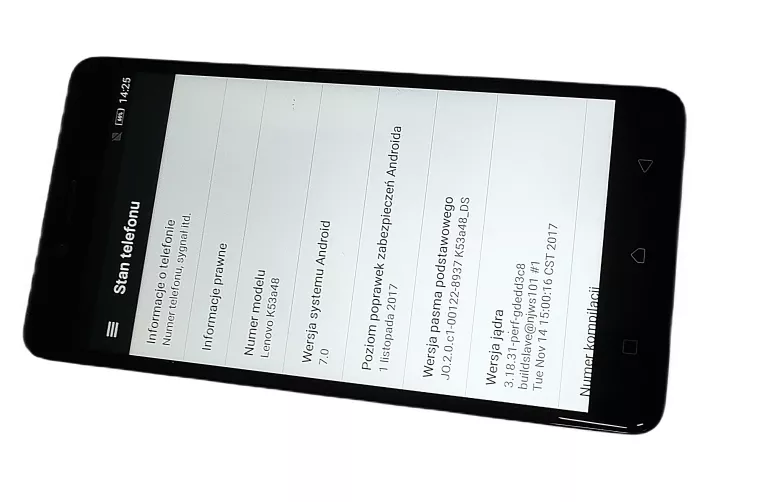 TELEFON LENOVO K6 NOTE K53A48
