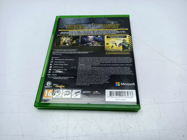 TOM CLANCY'S RAINBOW SIX EXTRACTION PL XBOX SERIES X ONE UBISOFT