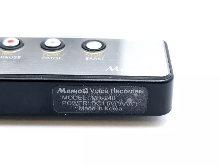 DYKTAFON MEMOQ MR-240 KOMPLET