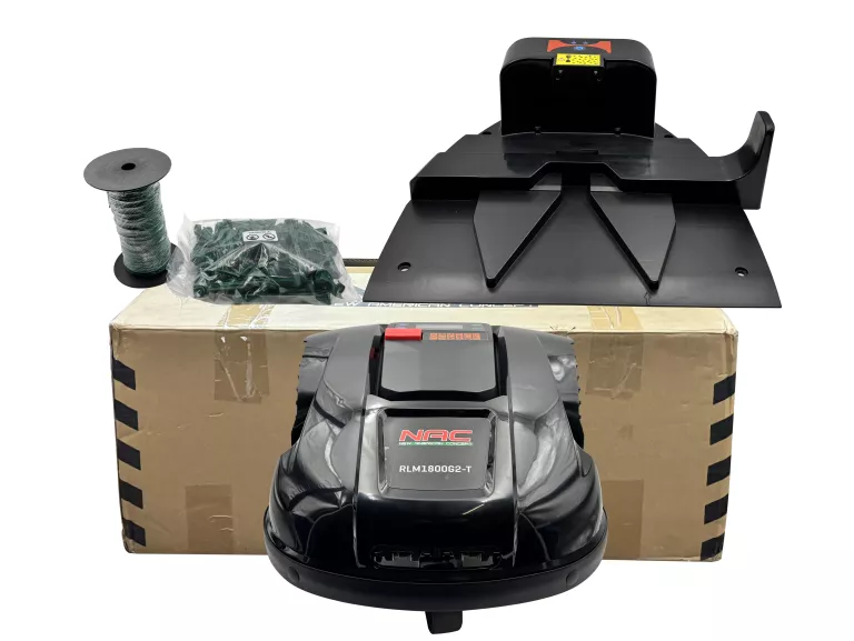 ROBOT KOSZĄCY NAC RLM1800G2-T - STEROWANIE WI-FI, 1800M2 - JAK NOWY!