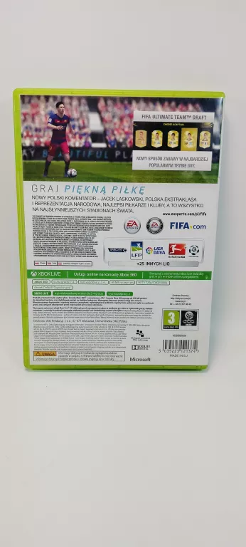 GRA XBOX 360 FIFA 16 EDYCJA DELUXE POLSKIE WYDANIE DUBBING PO POLSKU PL