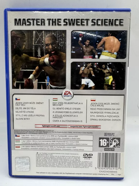 FIGHT NIGHT ROUND 3 PS2