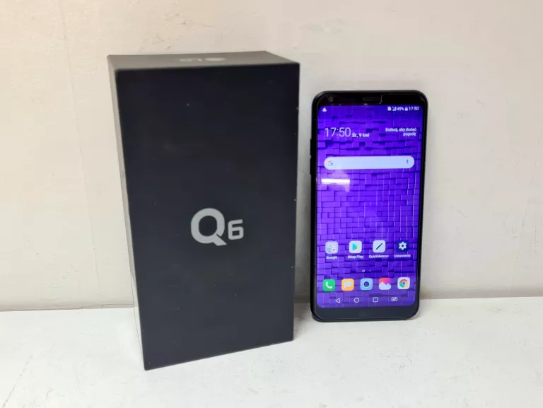 TELEFON LG Q6 KOMPLET