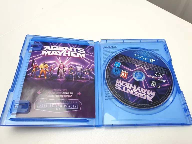 GRA PS4 AGENTS OF MAYHEM DAY ONE EDITION PO POLSKU