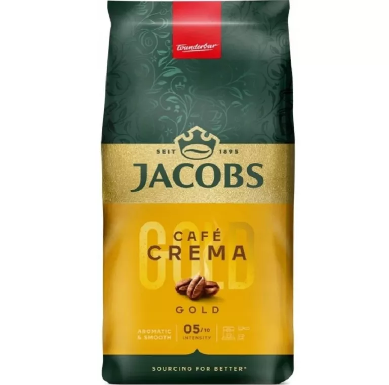 JACOBS CAFE CREMA GOLD KAWA ZIARNISTA 1KG