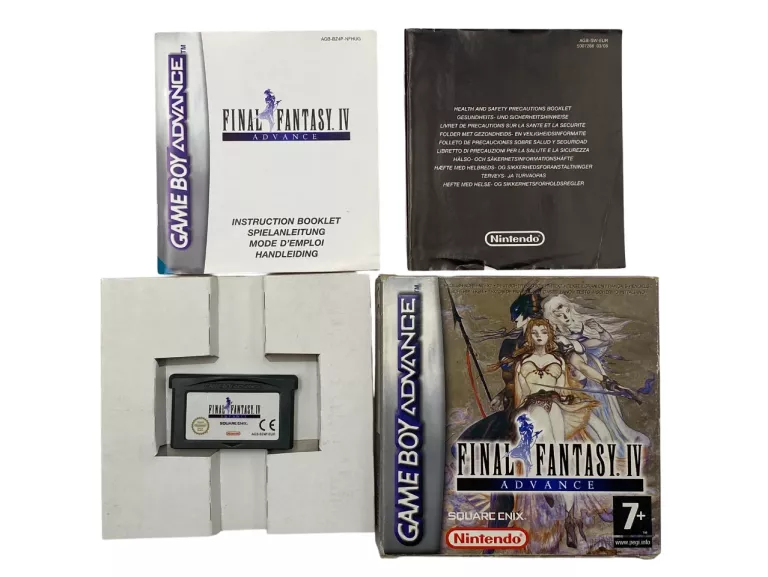 GRA FINAL FANTASY IV ADVANCE PAL GAMEBOY ADVANCE GBA UNIKAT!