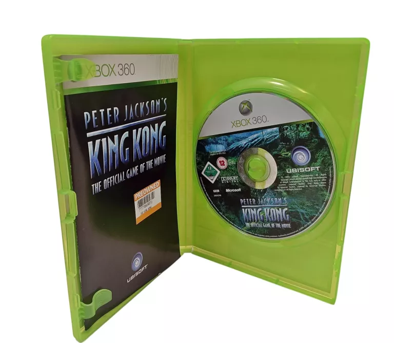 GRA KING KONG PETER JACKSON'S X360