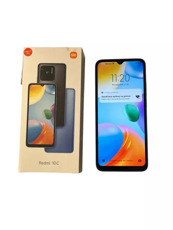 TELEFON SMARTFON XIAOMI REDMI 10C 4/64GB