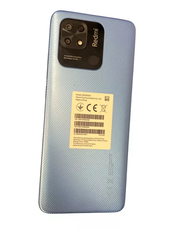 TELEFON SMARTFON XIAOMI REDMI 10C 4/64GB