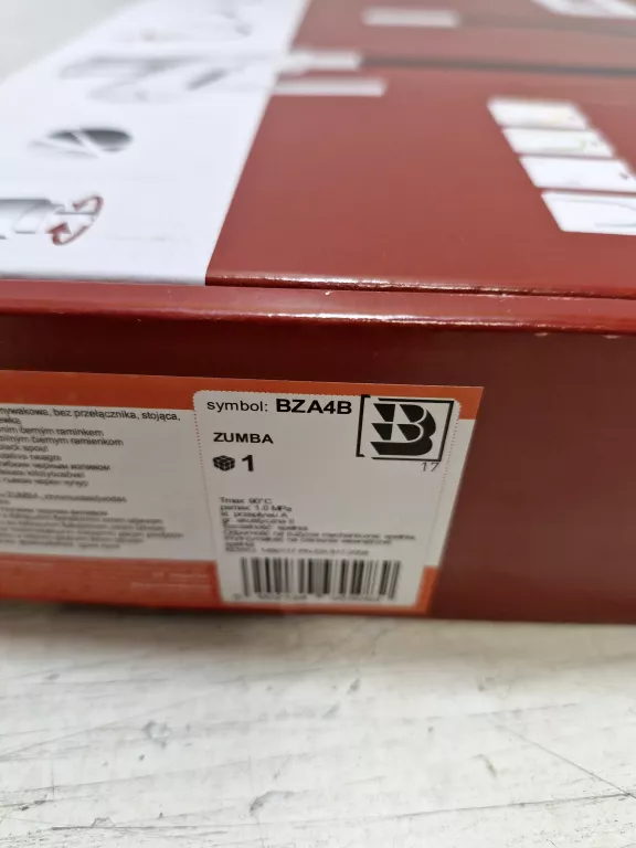 FERRO BATERIA KUCHENNA Z ELASTYCZNĄ WYLEWKĄ ZUMBA BZA4B