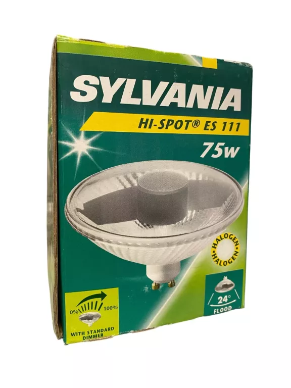 ŻARÓWKA HALOGENOWA SYLVANIA ES 111 75W 230V GU10