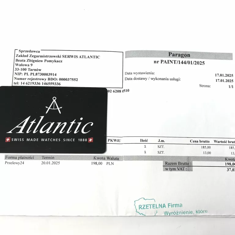 ZEGAREK ATLANTIC WORLDMASTER AUTOMATIC POINTER DATE 52782.41.93