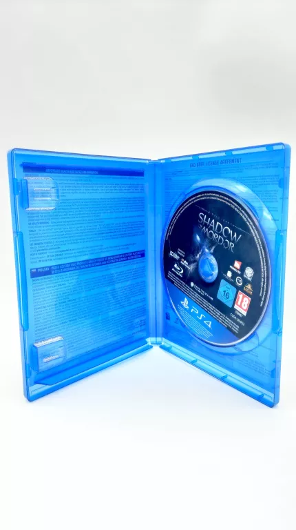 ŚRÓDZIEMIE CIEŃ MORDORU NA PS4 PLAYSTATION 4 SUPER OKAZJA