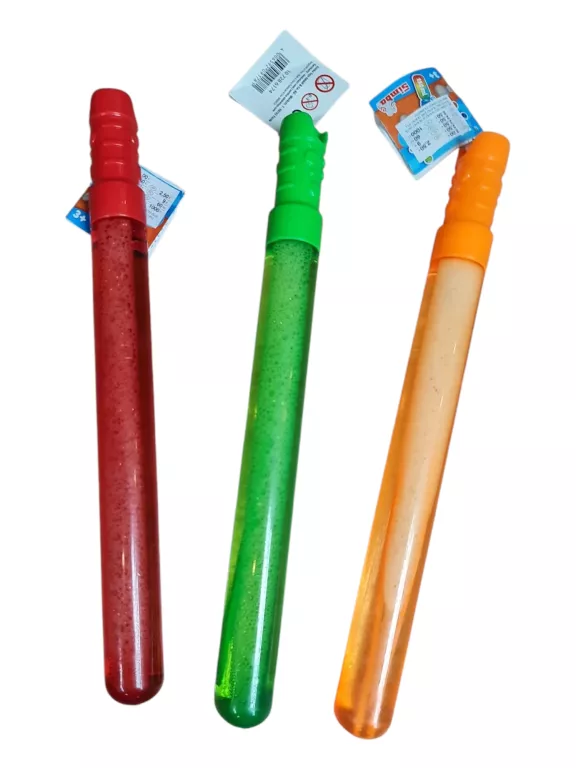 MIECZ DO BANIEK MYDLANYCH BAŃKI MYDLANE RÓŻNE KOLORY 150ML 30CM