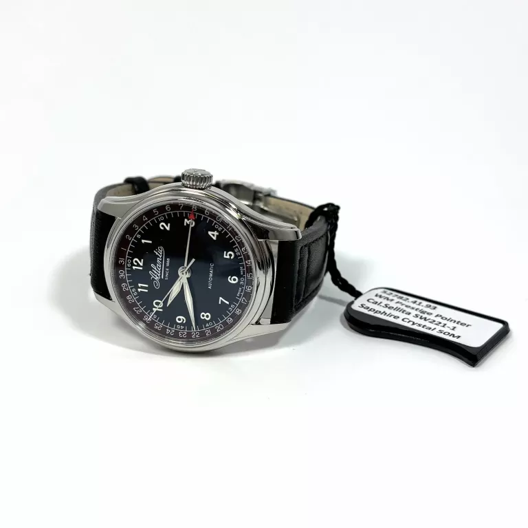 ZEGAREK ATLANTIC WORLDMASTER AUTOMATIC POINTER DATE 52782.41.93