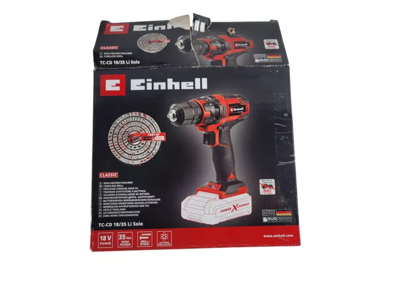 WIERTARKO-WKRĘTARKA EINHELL TC-CD 18/35 LI-SOLO