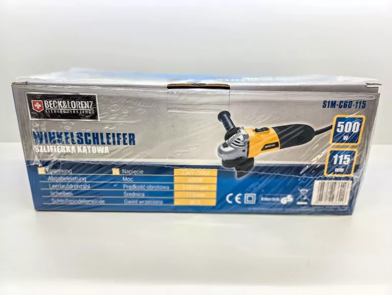 SZLIFIERKA BECK&LORENZ S1M-C60-115