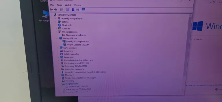 LAPTOP LENOVO THINKPAD W530