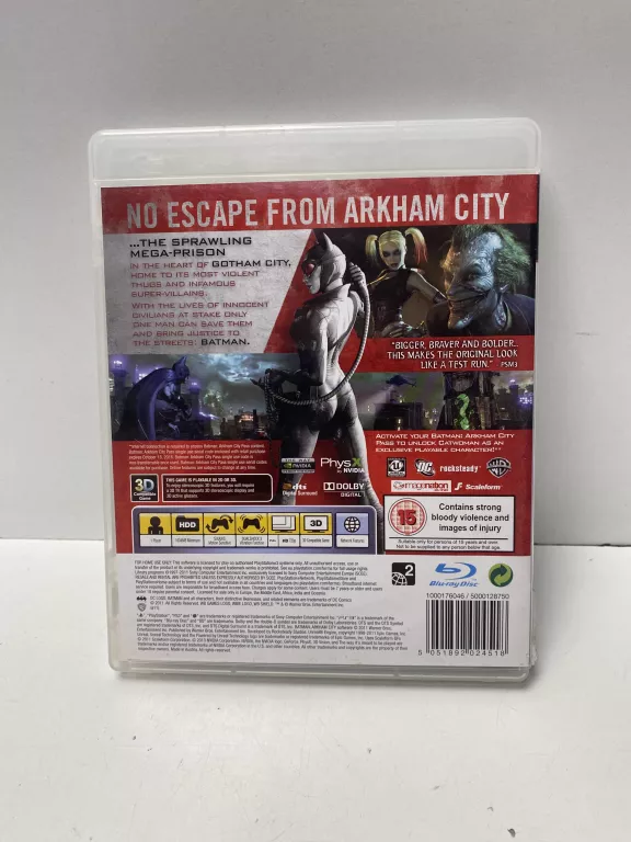 BATMAN ARKHAM CITY PS3