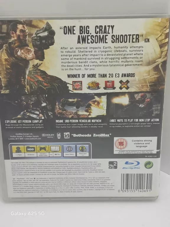 GRA RAGE PS3