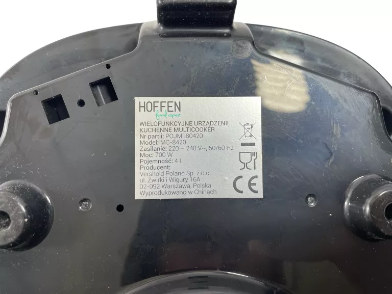 MULTICOOKER HOFFEN FOOD EXPER MC-8420