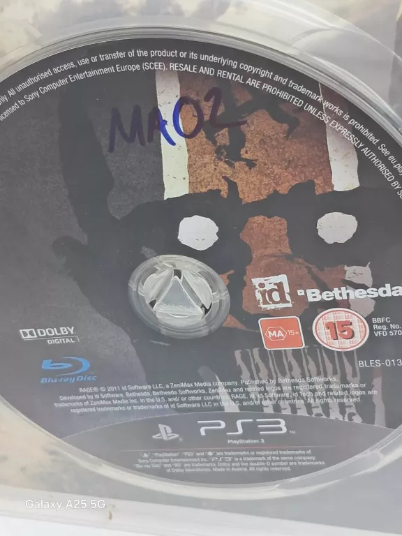 GRA RAGE PS3