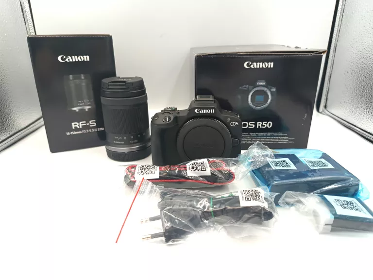 CANON EOS R50 BODY + OBIEKTYW CANON RF-S 18-150MM F3.5-6.3 IS STM #IGŁA
