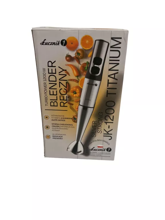 BLENDER RĘCZNY ŁUCZNIK JK-1200 / POWYSTAWOWY