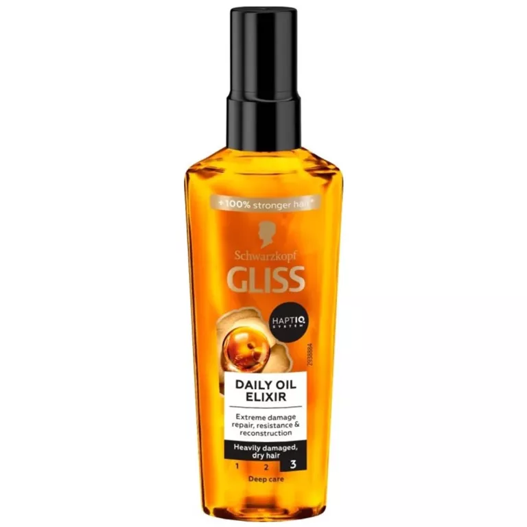 GLISS KUR DAILY OIL ELIXIR ODŻYWCZY ELIKSIR DO WŁOSÓW SUCHYCH 75ML