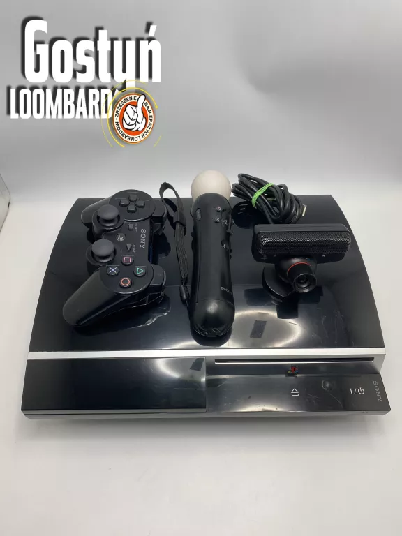 KONSOLA SONY PLAYSTATION PS3 FAT 80 GB
