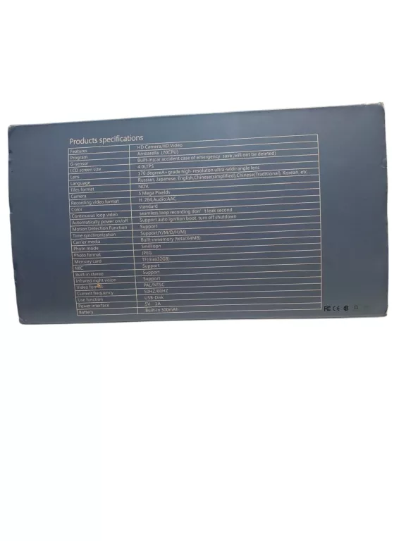 KAMERA COFANIA WDR FULL HD 1080 OTWARTA