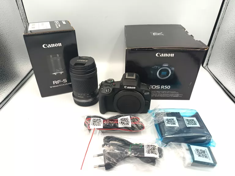 CANON EOS R50 BODY + OBIEKTYW CANON RF-S 18-150MM F3.5-6.3 IS STM #IGŁA